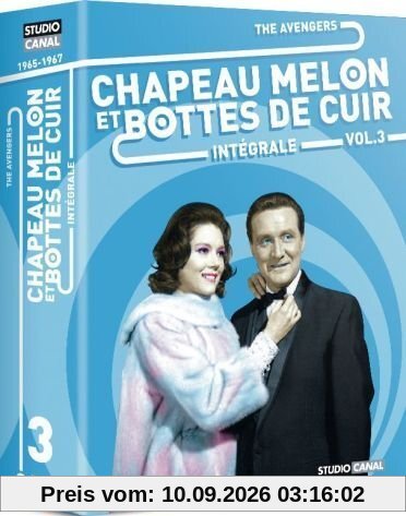 Chapeau melon et bottes de cuir : The Avengers, Vol.3 - Coffret 8 DVD [FR IMPORT]