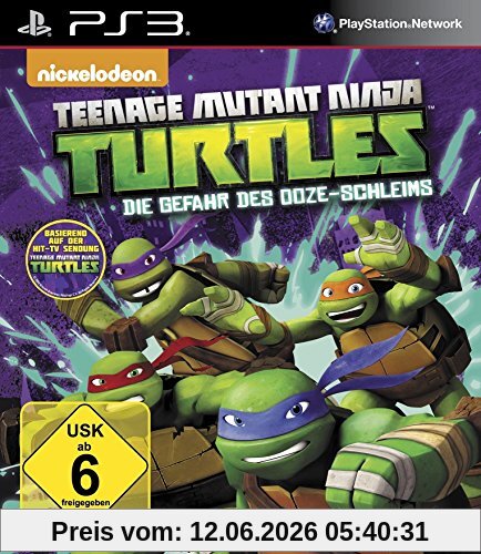 Teenage Mutant Ninja Turtles - Die Gefahr des Ooze-Schleims - [Playstation 3]