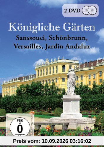 Königliche Gärten - Sanssouci / Schönbrunn / Versailles / Jardin Andaluz [2 DVDs]