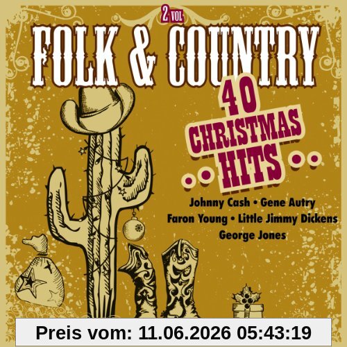 Folk & Country - 40 Christmas Hits, Vol. 2