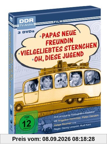 Papas neue Freundin / Vielgeliebtes Sternchen / Oh, diese Jugend - DDR TV-Archiv [3 DVDs]