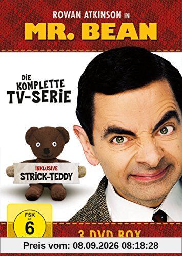 Mr. Bean - Die komplette TV-Serie (Limited Edition, inklusive Strick-Teddy, 3 Discs)