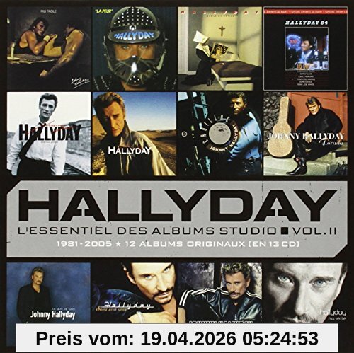 Johnny Hallyday L'integrale Des Alums Studio Vol.2 (13cd)