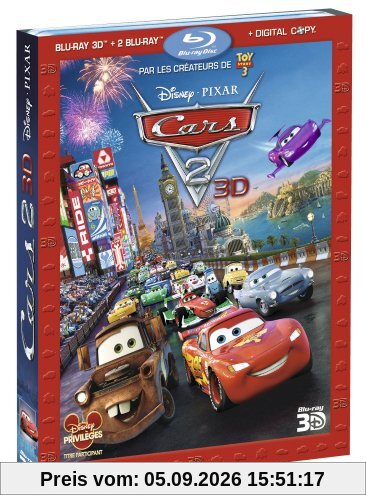 Coffret cars 2 [Blu-ray] [FR Import]
