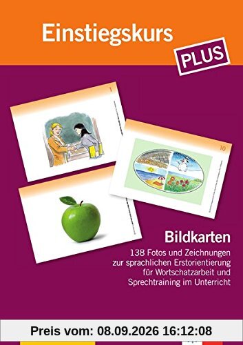 Einstiegskurs Plus: Deutsch in Allltag und Beruf . Bildkarten (Berliner Platz NEU)