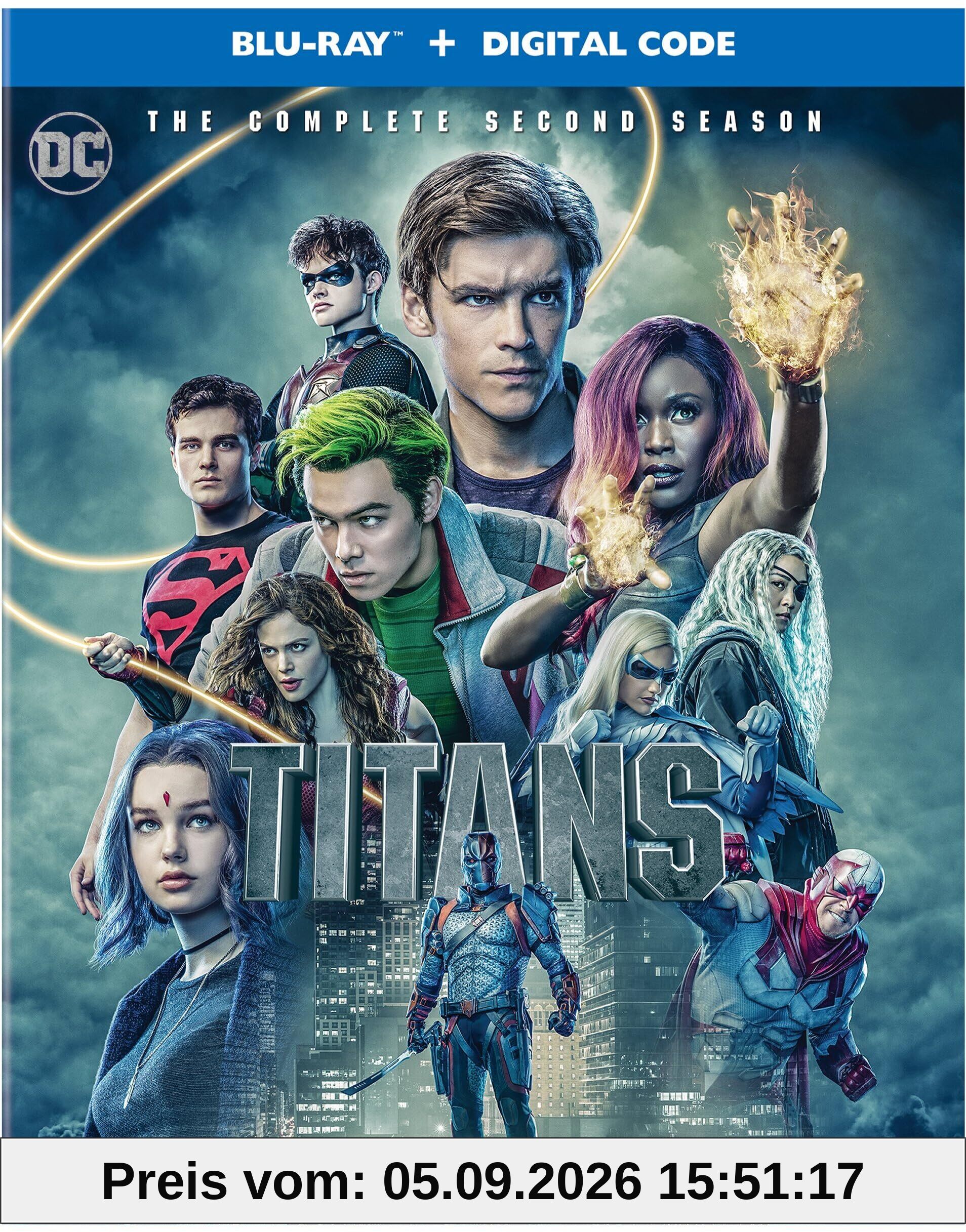 Titans: The Complete Second Season (Blu-ray + Digital)