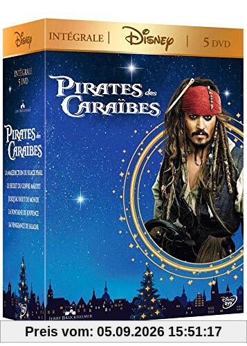 Coffret pirates des caraïbes 5 films [FR Import]