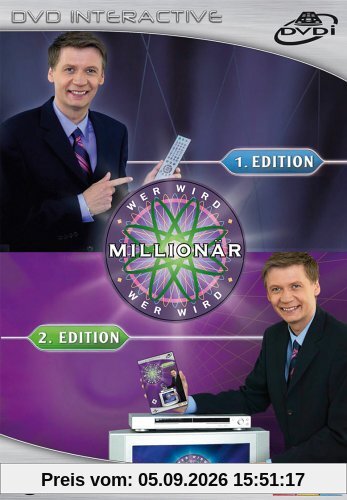 Wer wird Millionär? - 1.+ 2. Edition (Interaktive DVD)