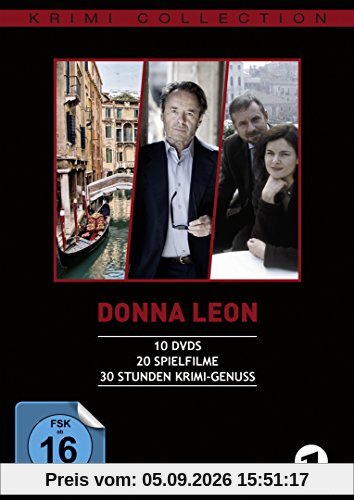 Donna Leon - Collection (Filme 1-20) [10 DVDs]