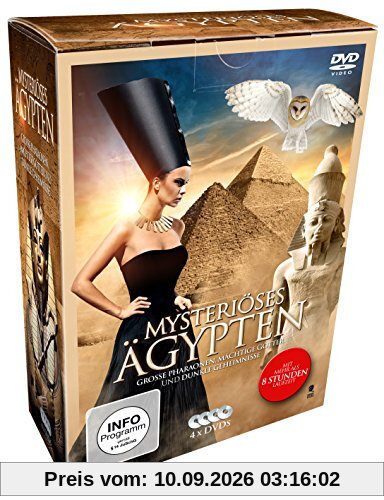 Mysteriöses Ägypten - Die große Discovery Box (Limited Edition, exklusiv bei Amazon.de) [4x DVDs]