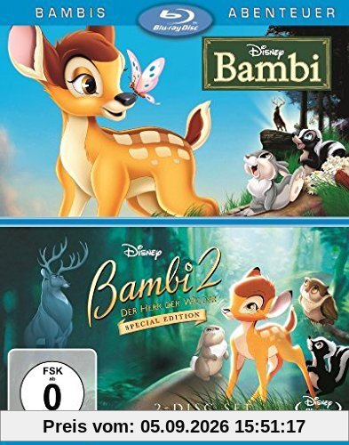 Bambi/Diamond Edition + Bambi 2/Special Edition [Blu-ray]
