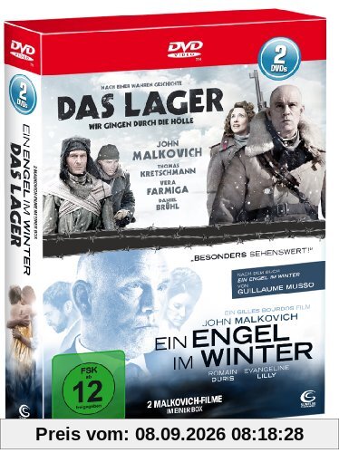 John Malkovich - Die Box - Boxset mit 2 John Malkovich Hits (Das Lager, Ein Engel im Winter) [2 DVDs]