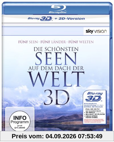 Die schönsten Seen auf dem Dach der Welt (SKY VISION) [3D Blu-ray + 2D Version]