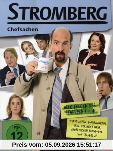 Stromberg - Staffel 1-4 - Chefsachen [9 DVDs]