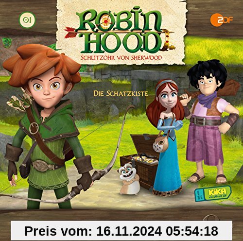 Robin Hood - Schlitzohr von Sherwood Die Schatzkiste, Folge 1 - Das Original-Hörspiel zur TV-Serie