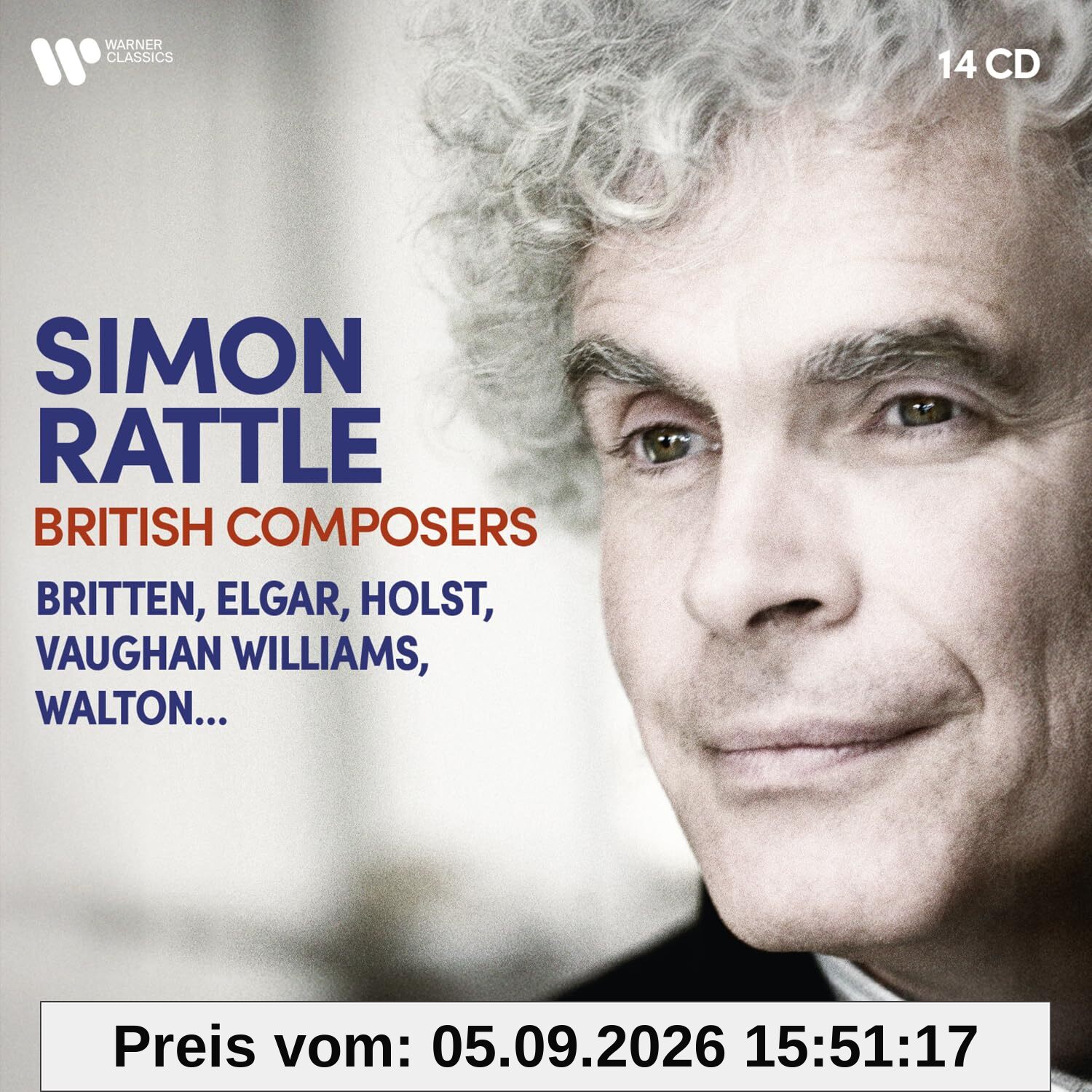Simon Rattle: Brittish Composers (14 CDs)
