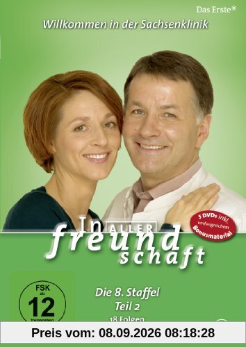 In aller Freundschaft - Die 8. Staffel, Teil 2, 18 Folgen [5 DVDs]