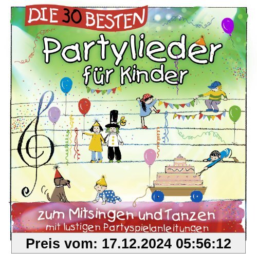 Die 30 besten Partylieder für Kinder - zum Mitsingen und Tanzen