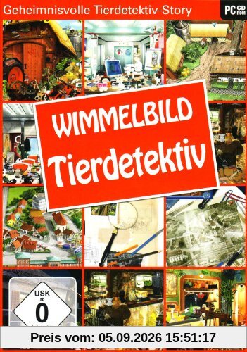 Wimmelbild Tierdetektiv