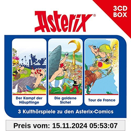 Asterix-3-CD Hörspielbox Vol.2