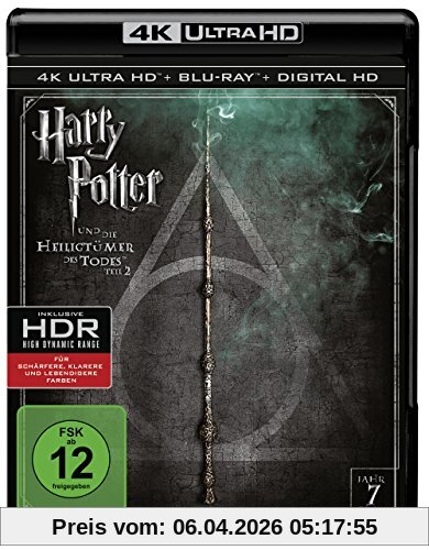 Harry Potter und die Heiligtümer des Todes Teil 2  (4K Ultra HD) (+ Blu-ray)