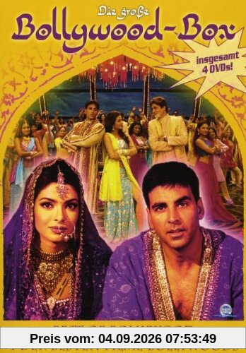 Die große Bollywood-Box [4 DVDs]