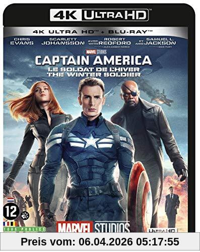 Captain america 2 : le soldat de l'hiver 4k ultra hd [Blu-ray] [FR Import]