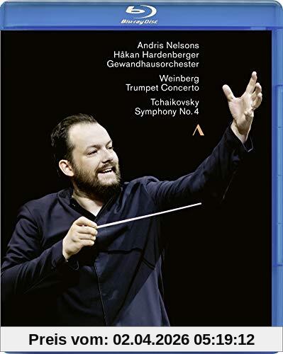 Håkan Hardenberger Weinberg Trompetenkonzert/Tschaikowsky Sinfonie 4 [Blu-ray]