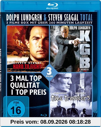 Dolph Lundgren & Steven Seagal TOTAL-BOX (3 Filme) [Blu-ray]