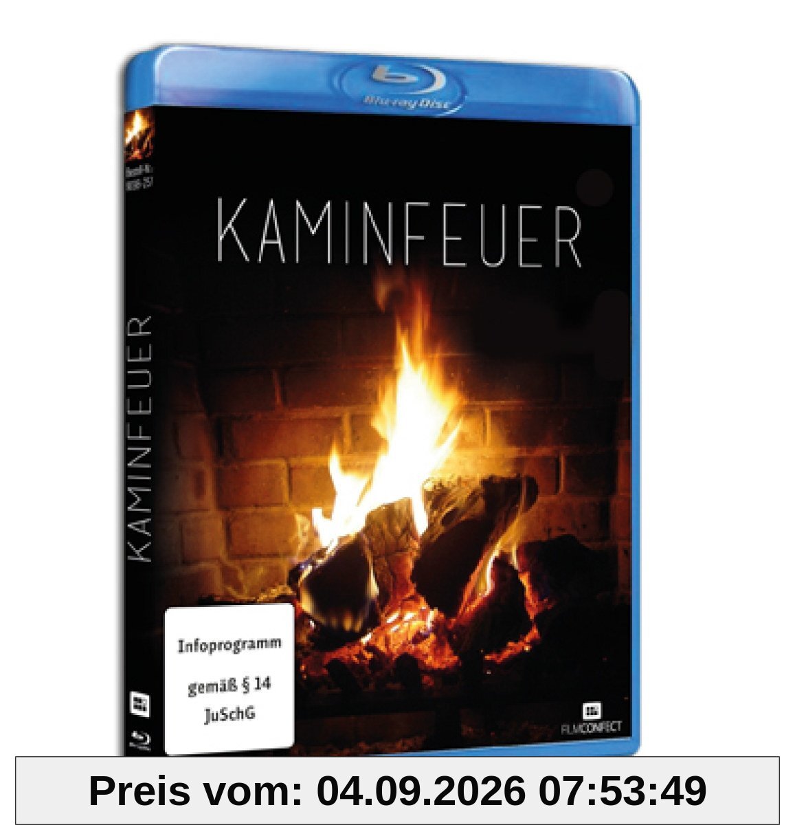 Kaminfeuer, 1 Blu-ray