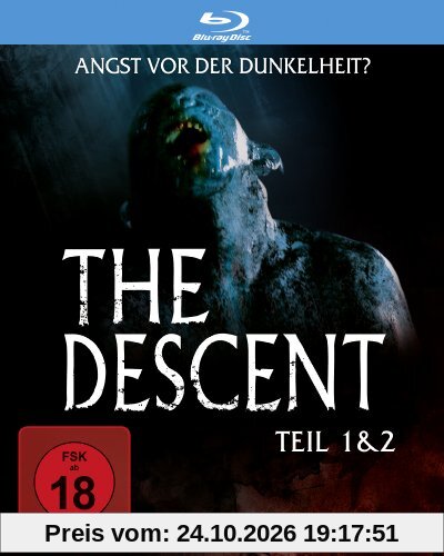 The Descent 1+2 - Ungeschnittene Fassungen [Blu-ray]