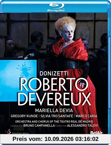 Donizetti: Roberto Devereux (Teatro Real, Madrid 2015) [Blu-ray]