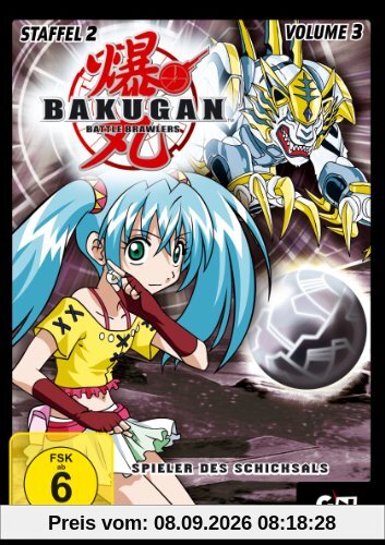 Bakugan - Spieler des Schicksals (Staffel 02, Vol. 03)