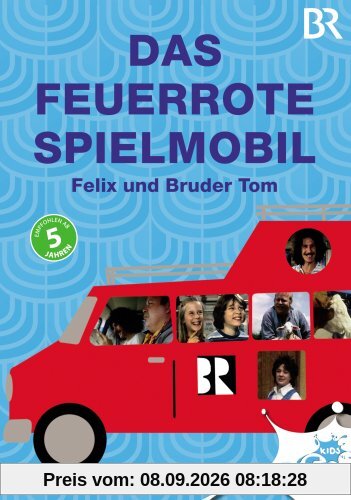 Das Feuerrote Spielmobil - Felix und Bruder Tom [3 DVDs]