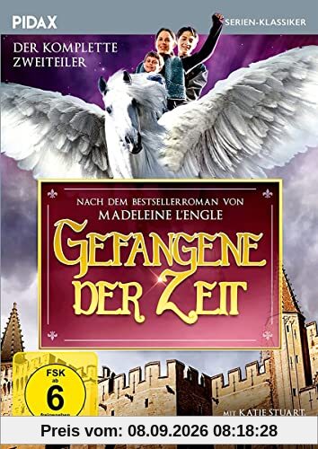 Gefangene der Zeit / Der komplette, preisgekrönte Zweiteiler nach dem Bestsellerroman von Madeleine L'Engle (Pidax Serien-Klassiker)