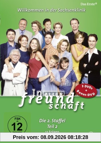 In aller Freundschaft - Die 02. Staffel, Teil 2, 13 Folgen [4 DVDs]