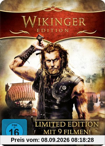Wikinger Edition - Metal-Pack (Limited Edition mit 9 Filmen und über 15 Stunden Laufzeit) [3 DVDs]