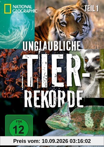 National Geographic - Unglaubliche Tierrekorde, Teil 1 [2 DVDs]