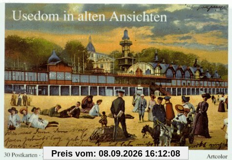 Usedom in alten Ansichten. 30 Postkarten /30 Postcards /30 Cartes Postales