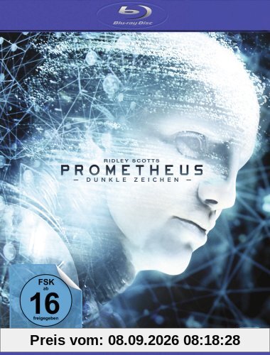 Prometheus - Dunkle Zeichen mit Concept Art Booklet (exklusiv bei Amazon.de) [Blu-ray]