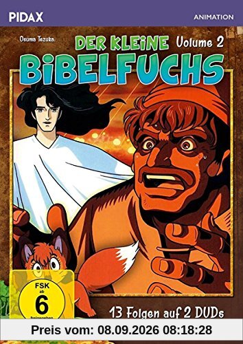 Der kleine Bibelfuchs, Vol. 2 / Weitere 13 Folgen der erfolgreichen Animeserie (Pidax Animation) [2 DVDs]