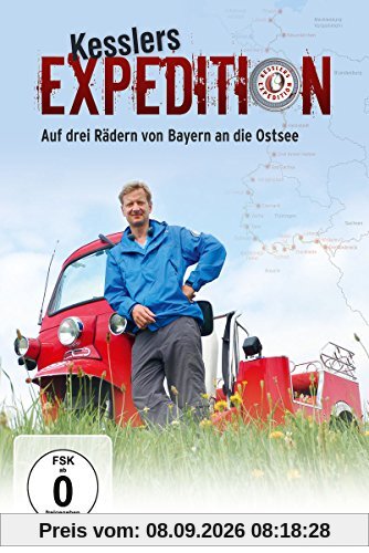 Kesslers Expedition - Auf drei Rädern von Bayern an die Ostsee [2 DVDs]