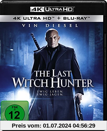 The Last Witch Hunter  (4K Ultra HD) (+ Blu-ray)