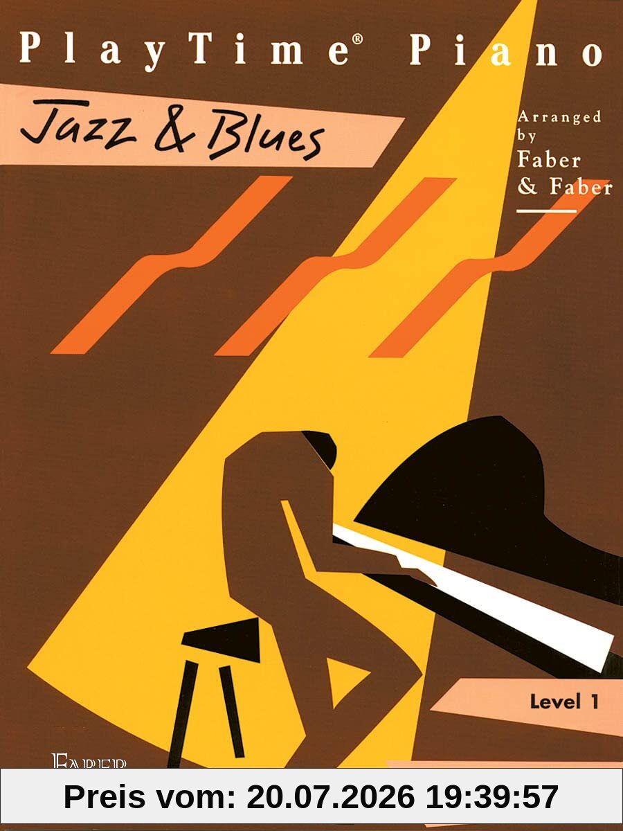 Various Faber Nancy & Randall Playtime Jazz & Blues Level 1 Piano Bk (Playtime Piano), Level 1, 5-Finger Melodies