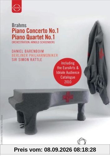 Brahms, Johannes - Piano Concerto No. 1 / Piano Quartet No. 1