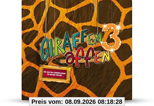 Giraffenaffen 3 (Die flauschige Edition mit CD und Liederbuch zum Mitsingen)