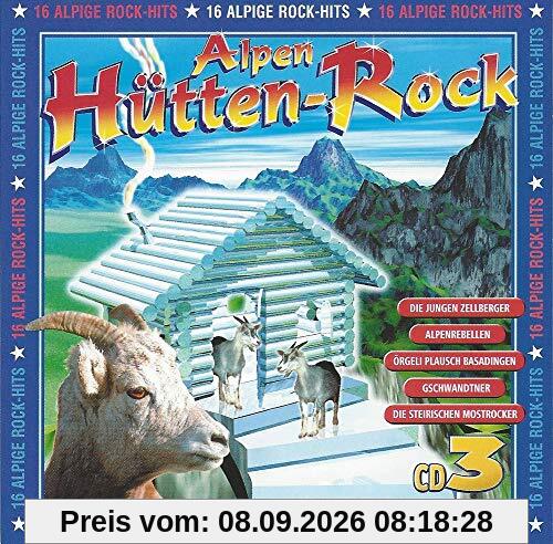 Alpen Hüttenrock CD 3 (16 Alpige Rock-Hits)