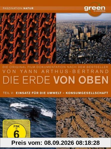 Die Erde von oben 5: Einsatz für die Umwelt & Konsumgesellschaft (2 DVDs)