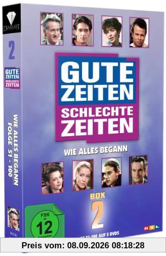 Gute Zeiten, schlechte Zeiten - Wie alles begann - Box 2/Folgen 51-100 [5 DVDs]