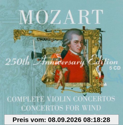 250th Anniversary Edition: Violin- und Bläserkonzerte